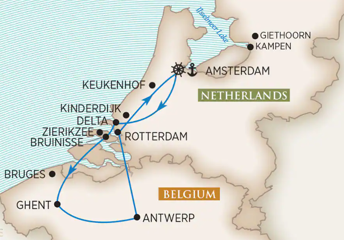 River Cruise: AmaWaterways 7 Day Amsterdam to Amsterdam